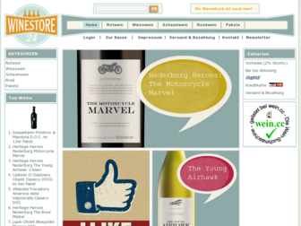 winestore24.de website preview