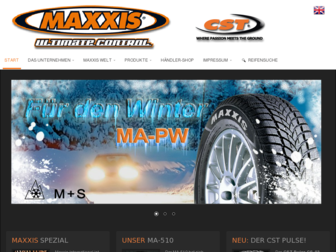 maxxis.de website preview