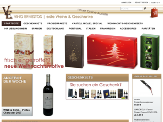 vinoernestos.de website preview