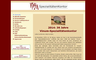 vinumberlin.de website preview