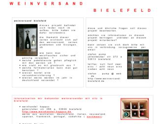 weinversand-bielefeld.de website preview