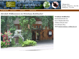 weinhaus-rothbucher.de website preview
