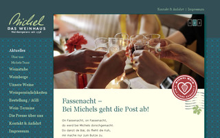 michel-wein.de website preview