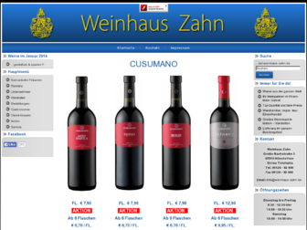 weinhaus-zahn.de website preview