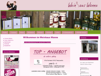 weinhaus-wanne.de website preview