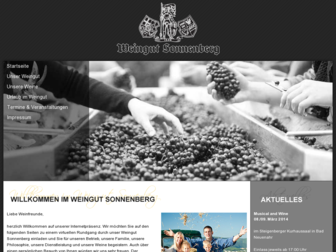 weingut-sonnenberg.de website preview