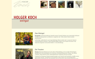weingut-holger-koch.de website preview