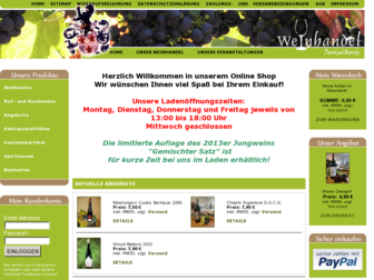 weinhandel-wenzke.de website preview