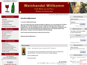 willkomm-wein.de website preview