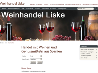 weinhandel-liske.de website preview
