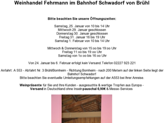 weinhandel-fehrmann.de website preview