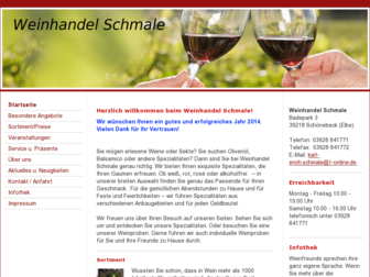 weinhandel-schmale.de website preview