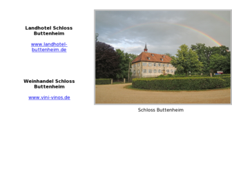 schloss-buttenheim.de website preview