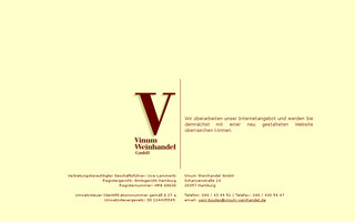 vinum-weinhandel.de website preview