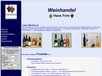 weinhandel-frim.de website preview