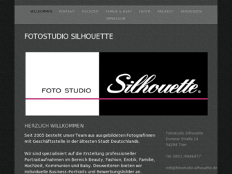 fotostudio-silhouette.de website preview