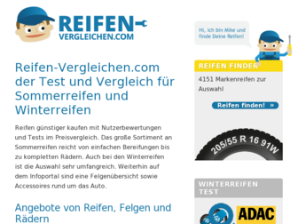 reifen-vergleichen.com website preview