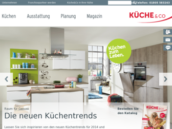 kueche-co.de website preview