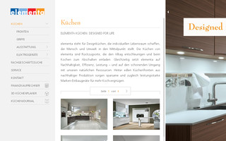 elementa-kuechen.de website preview