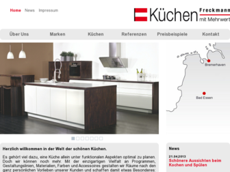 kuechen-freckmann.de website preview
