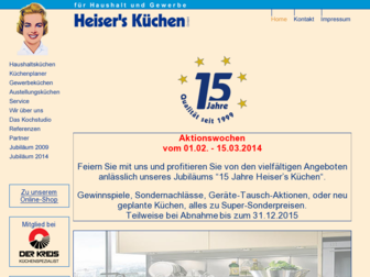 heisers-kuechen.de website preview