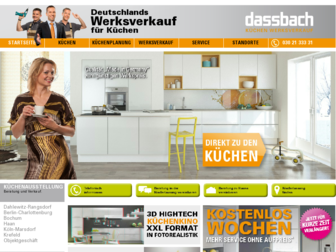 dassbach-kuechen.de website preview