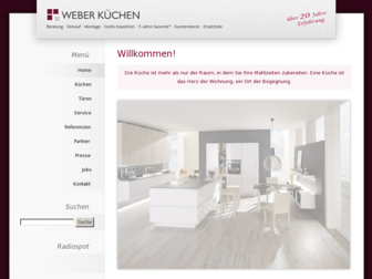 weber-kuechen.com website preview
