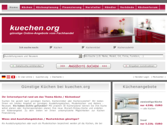 kuechen.org website preview