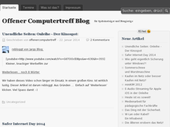 offenercomputertreff.wordpress.com website preview