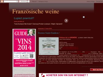 franzosische-weine.blogspot.com website preview