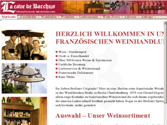 weinhandlung-bacchus.de website preview