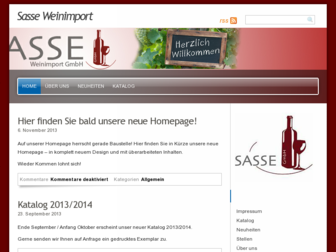 sassewein.de website preview