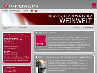 infowein.de website preview