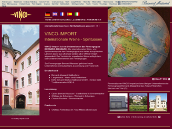 vinco-import.com website preview