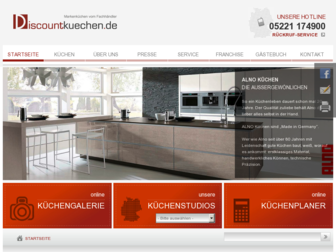 discountkuechen.de website preview
