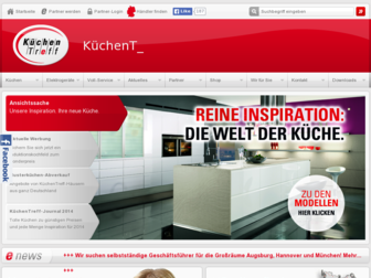 kuechentreff.de website preview