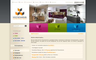 kitchenweb.de website preview