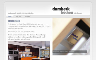 dambeck-kuechen.de website preview