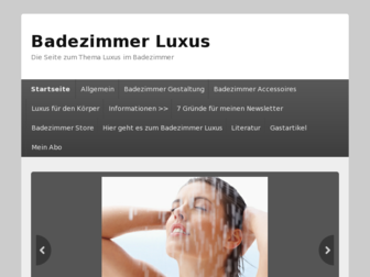 badezimmer-luxus.com website preview