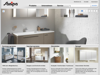 sanipa.de website preview