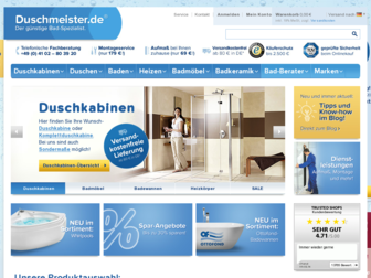 duschmeister.de website preview