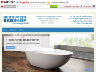 bernstein-badshop.rakuten-shop.de website preview