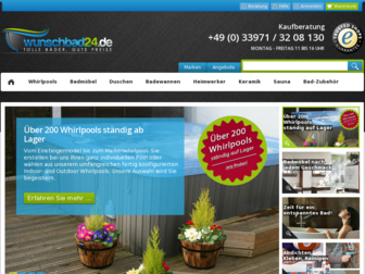 wunschbad24.de website preview