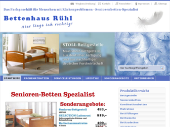 bettenhaus-ruehl.de website preview