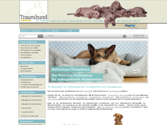 bettenhaus-traumhund.de website preview