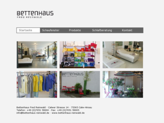 bettenhaus-reinwald.de website preview