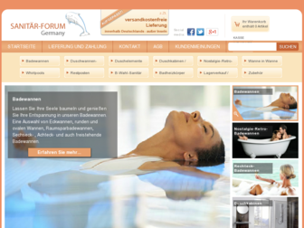 sanitaer-forum-germany.de website preview