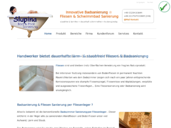 slupina-badsanierung.de website preview