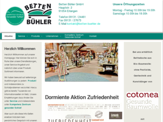 betten-buehler.de website preview