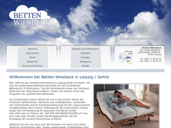 betten-wiesbeck.de website preview